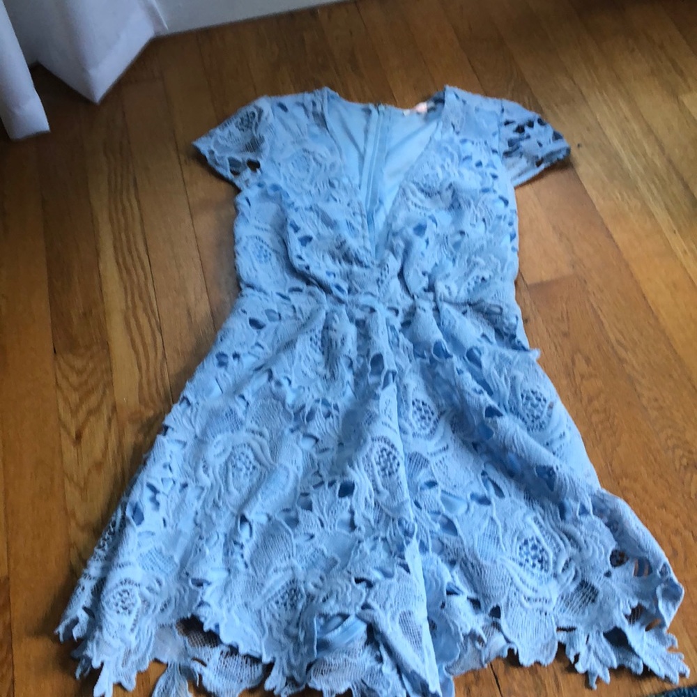 Lace Deep V Romper